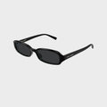 Saint Laurent Oval Sunglasses - Black