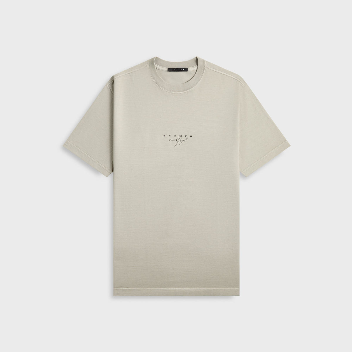 Stampd Van Gogh Relaxed Tee - Vintage Washed Fog