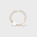 Sandy Liang Password Protected Bracelet - Silver
