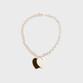 Sandy Liang Found Pendant Necklace - Gold / Silver