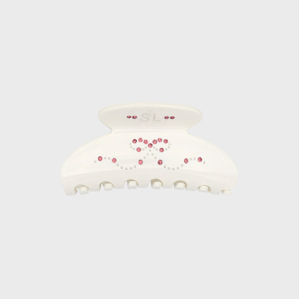 Sandy Liang Princess Hair Claw - White