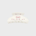 Sandy Liang Princess Hair Claw - White
