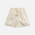 Tekla Short Pleat - Wheat Stripes