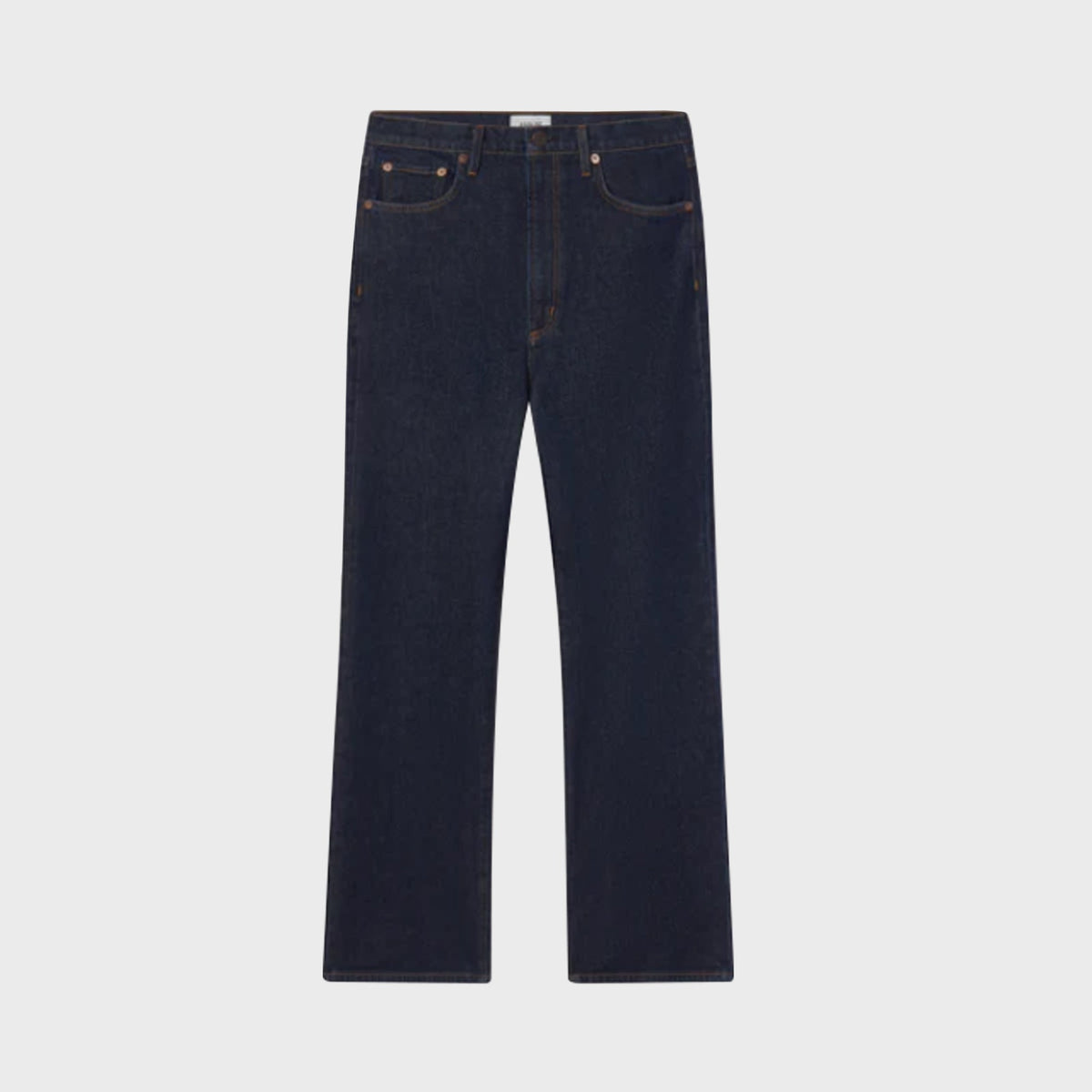 Agolde Harper Mid Rise Relaxed Straight Jeans - Reissue