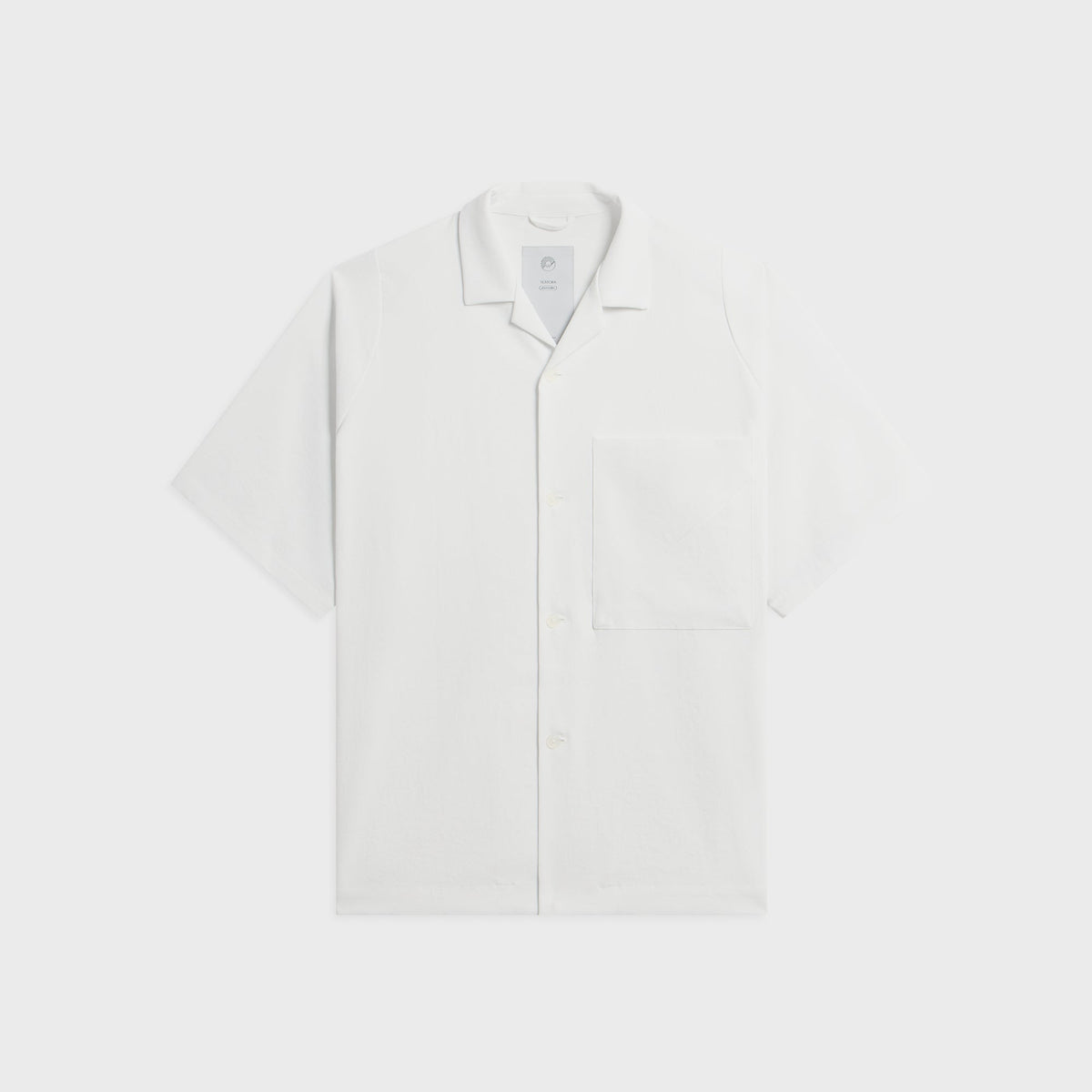 Teatora Geogram Cambrian Short Sleeve Shirt - White