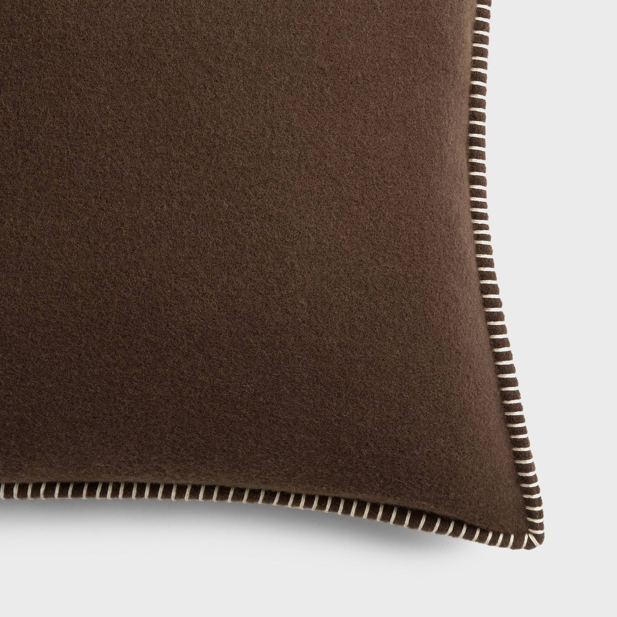 Tekla Lambswool Cushion - Walnut