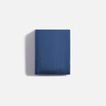 Tekla Percale Queen Duvet Cover - Midnight Blue