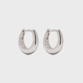 Tom Wood Liz Huggies Earrings - Silver