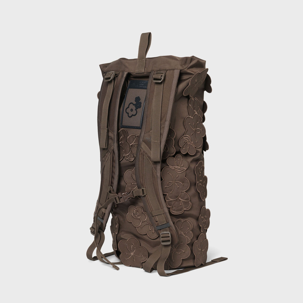 The North Face x Cecilie Bahnsen Floral Appliqué Backpack - Soil Brown