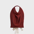 Tae Park Embellished Napkin Top - Red / Orange