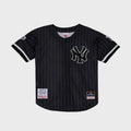 Mitchell & Ness x Jay-Z Reasonable Doubt x New York Yankees Mesh Baseball Jersey - Black