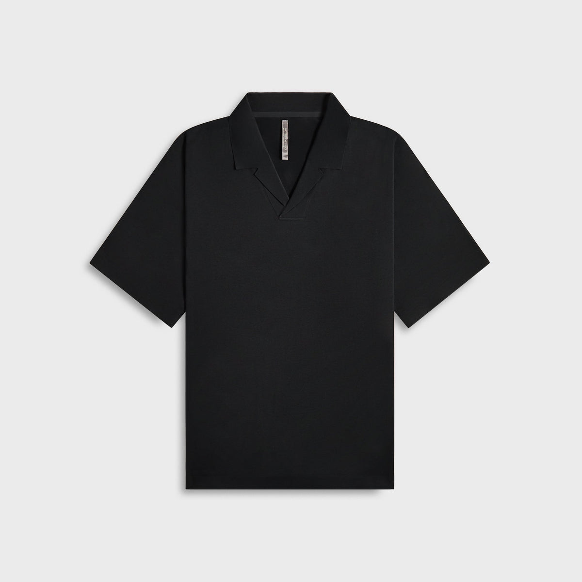 Veilance Metron Short Sleeve Polo Shirt - Black