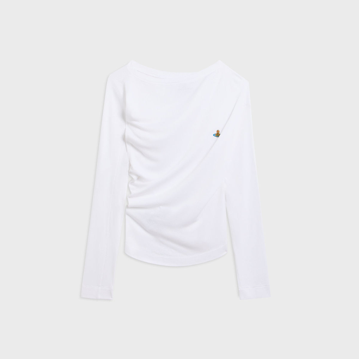 Vivienne Westwood Long Sleeve Hebo Top - White