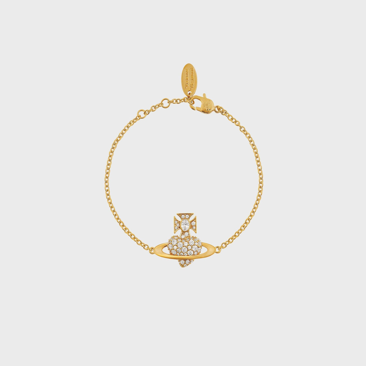 Vivienne Westwood Agnatha Bas Bracelet - Gold
