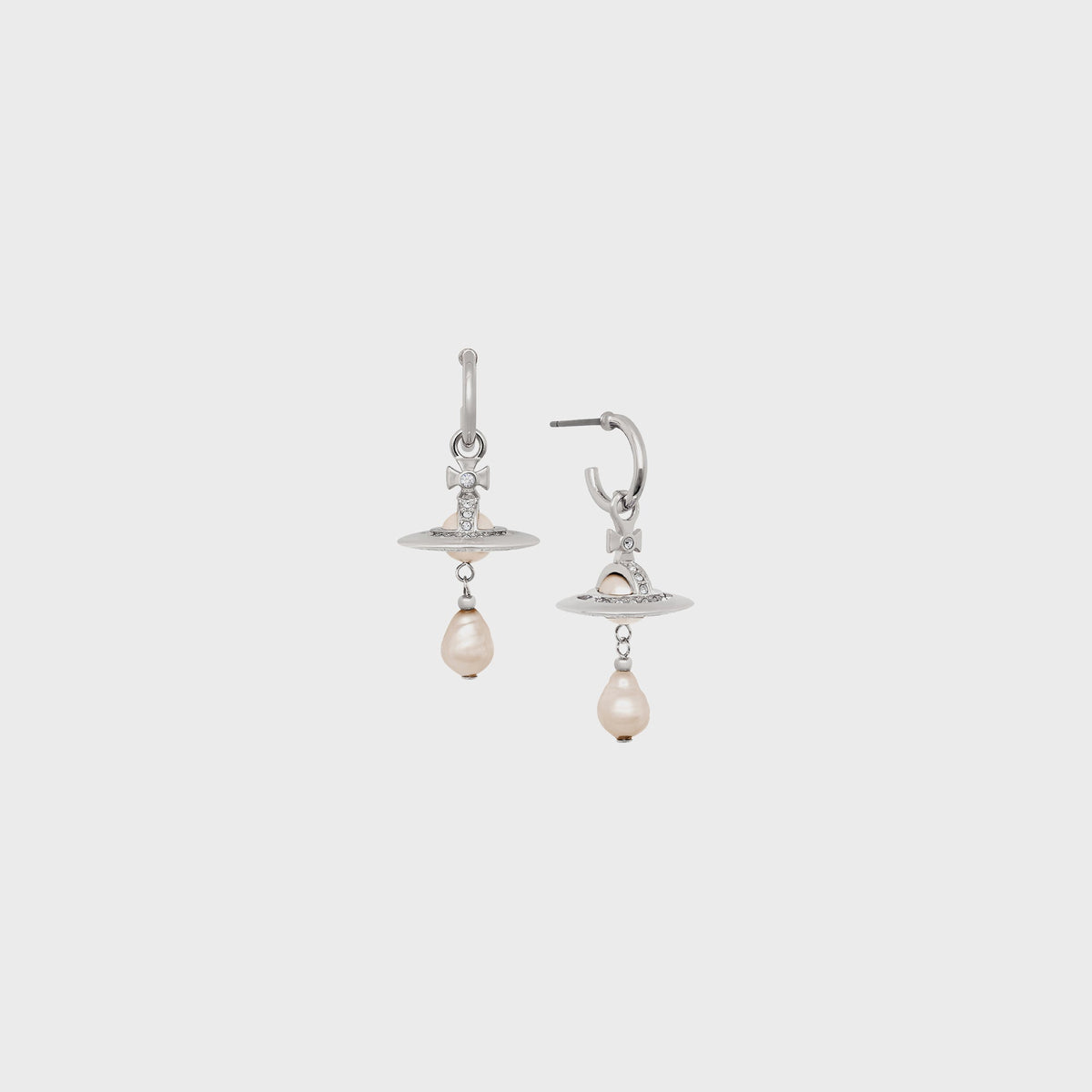 Vivienne Westwood Aleksa Earring - Creamrose Pearl