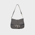 WGACA Christian Dior Vintage Trotter Flap Messenger Bag - Blue