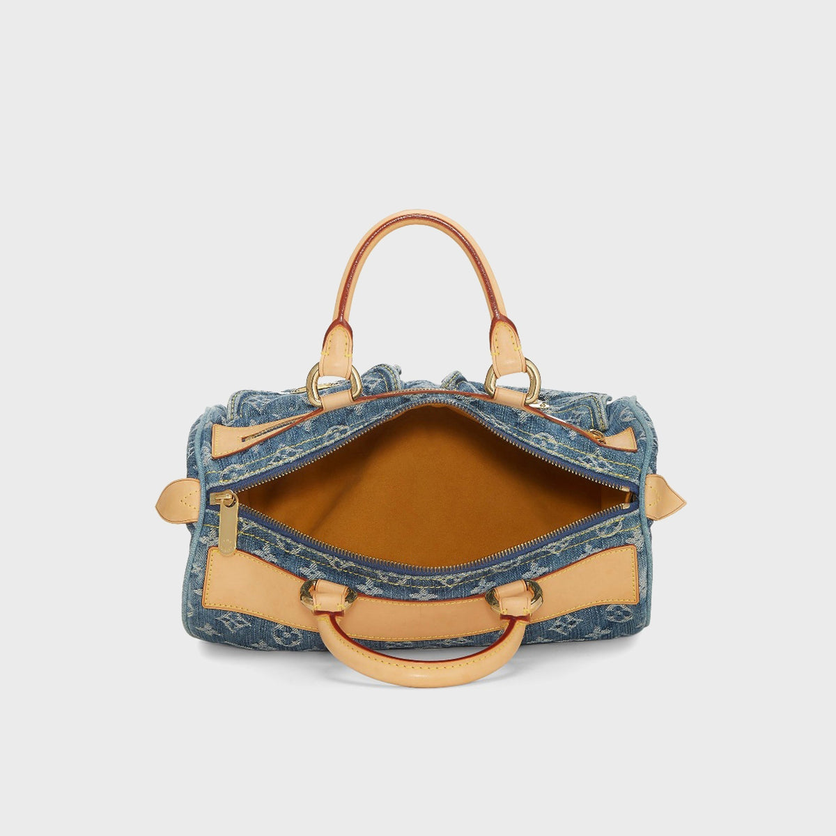 WGACA Louis Vuitton Monogram Denim Neo Speedy Bag - Blue