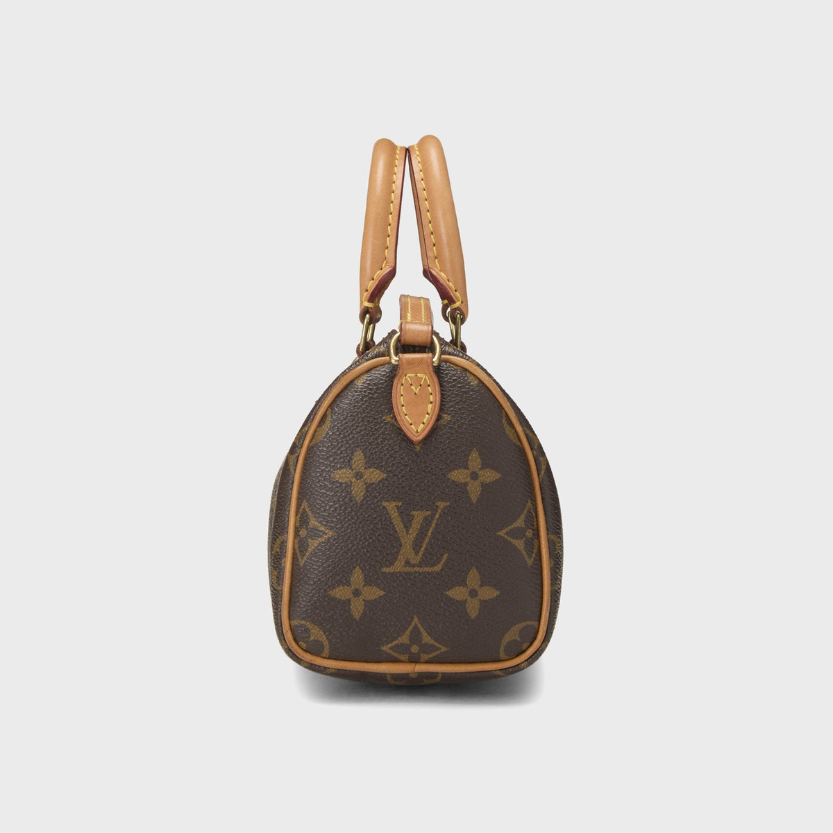 WGACA Louis Vuitton Mini Sac HL Speedy Bag - Brown