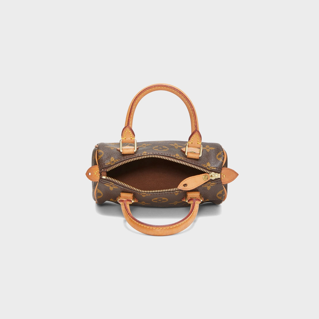 WGACA Louis Vuitton Nano Speedy 30 Boston - Brown