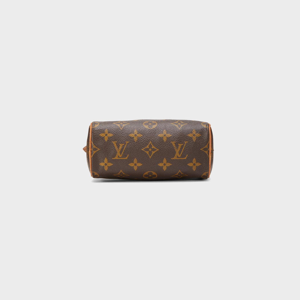 WGACA Louis Vuitton Nano Speedy 30 Boston - Brown
