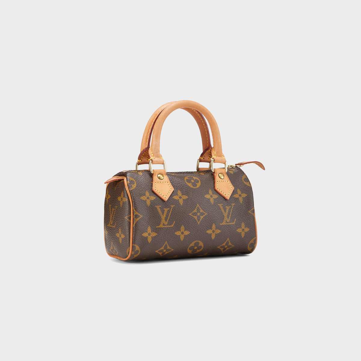 WGACA Louis Vuitton Nano Speedy 30 Boston - Brown