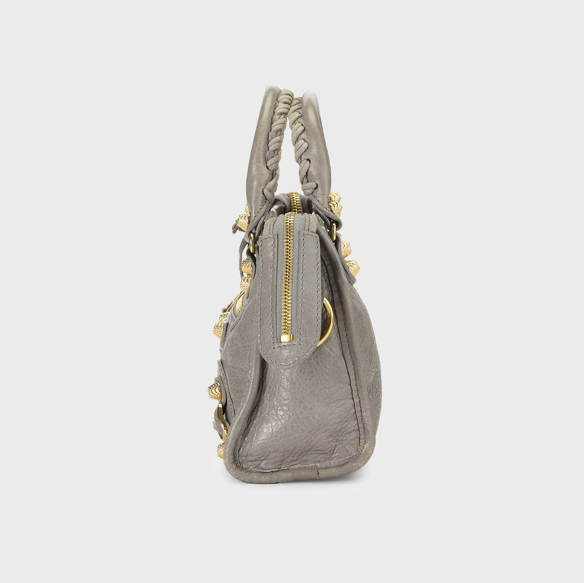 WGACA Balenciaga Agneau Giant 12 City Mini Bag - Grey