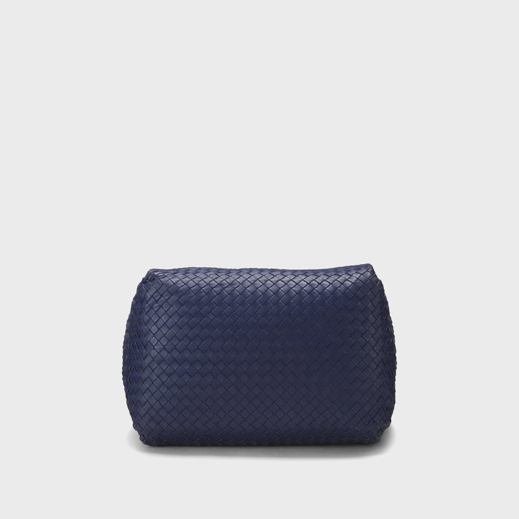 WGACA Bottega Venata Intrecciato Parachute Medium Tote Bag - Purple