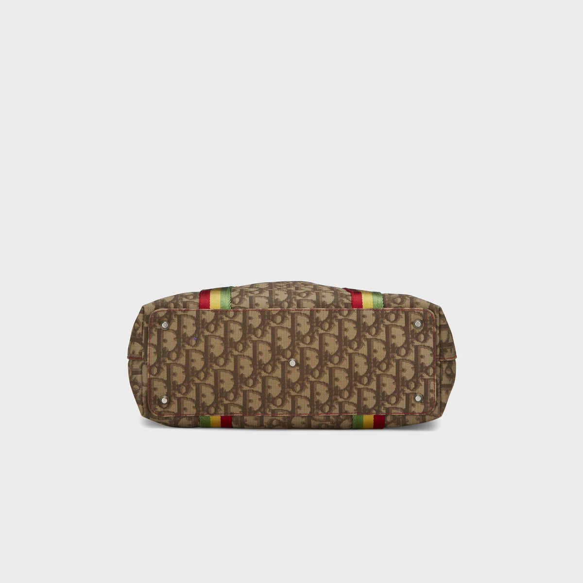 WGACA Dior Rasta Trotter Tote Bag - Brown