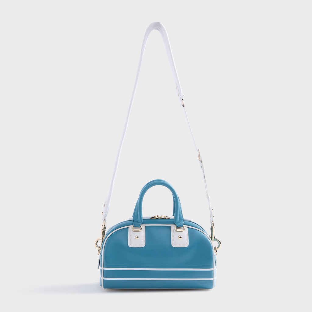 WGACA Dior Vibe Zip Bowling Small - Blue Calfskin