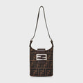 WGACA Fendi Zucca Bucket Mini Bag - Brown