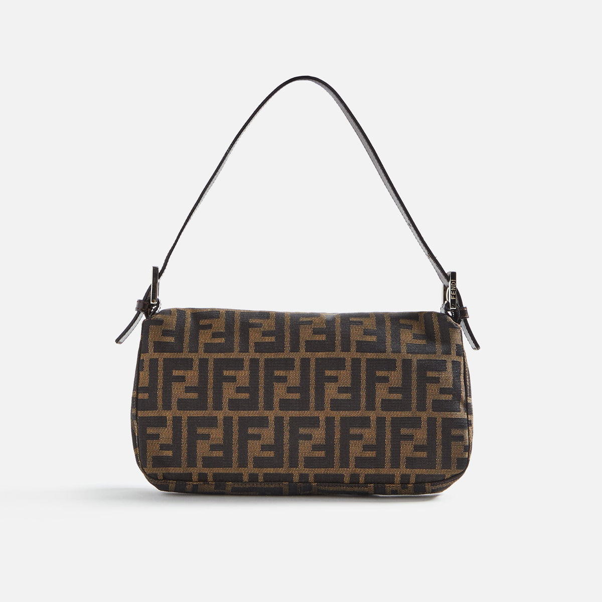 WGACA Fendi Zucca Baguette - Brown