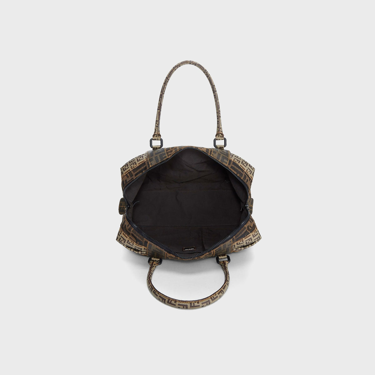 WGACA Fendi B Mix Boston Large - Brown