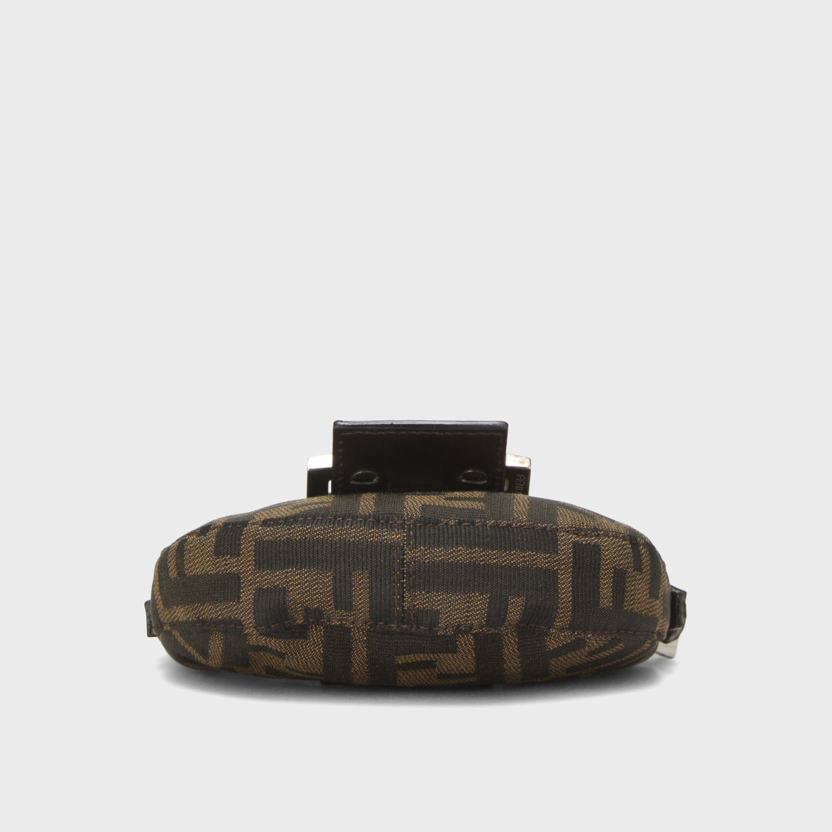 WGACA Fendi Zucca Croissant Mini Bag - Brown