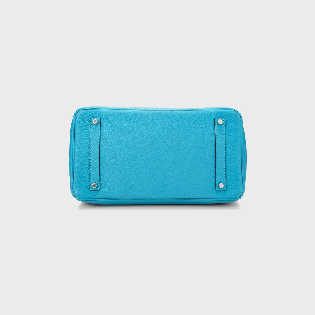 WGACA Hermes Togo Birkin 35 - Blue