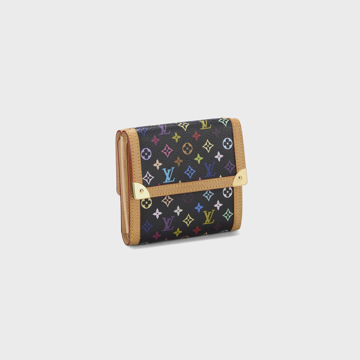 WGACA Louis Vuitton x Takashi Murakami Monogram Multicolore Elise - Black