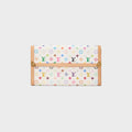 WGACA Louis Vuitton x Takashi Murakami International Wallet - Multi / White