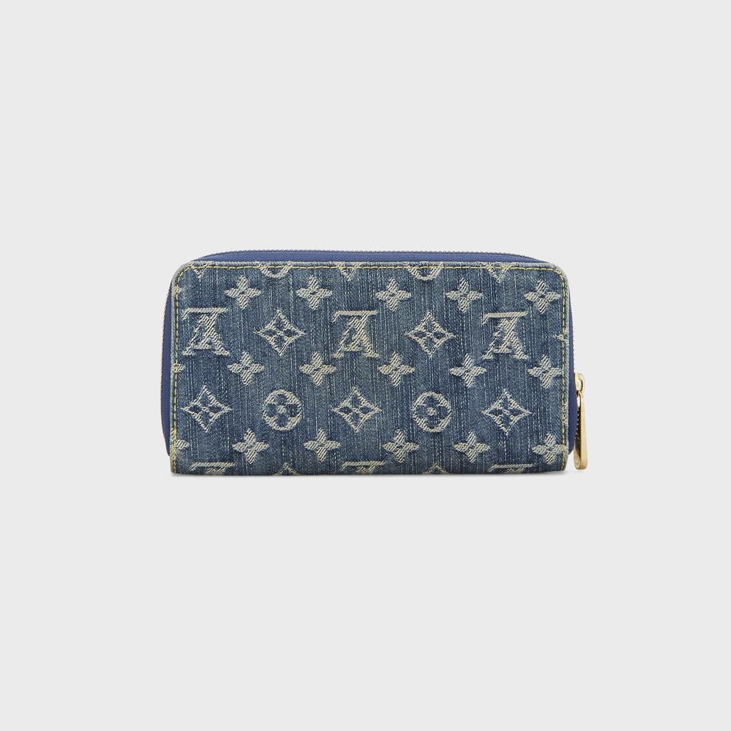 WGACA Louis Vuitton Denim Zippy - Blue