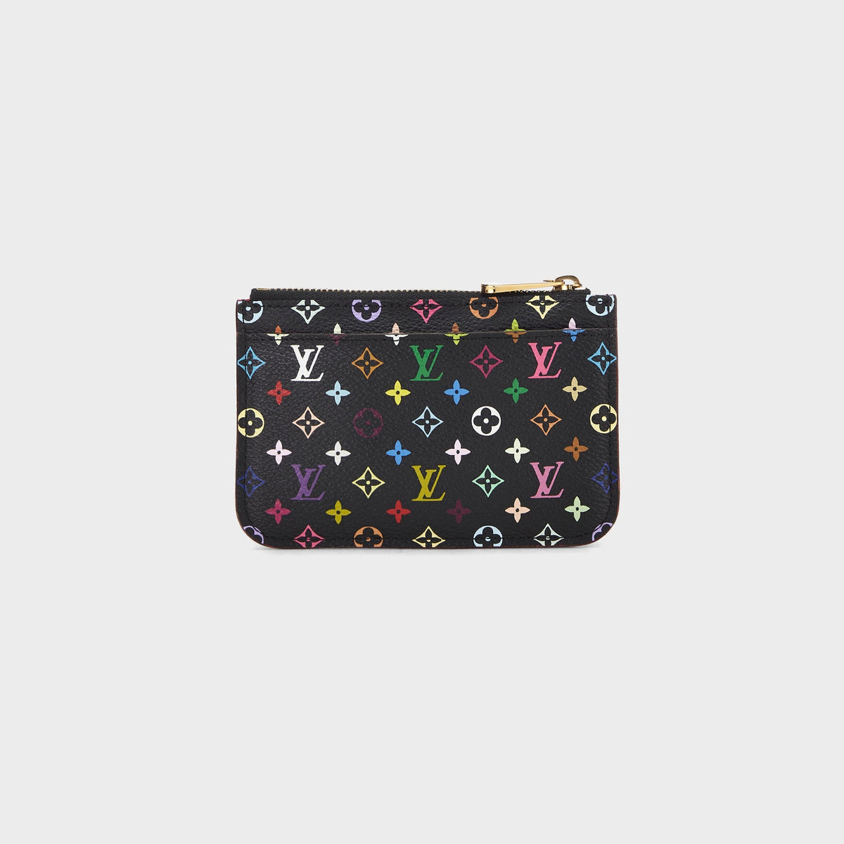 WGACA Louis Vuitton x Takashi Murakami Multi Key Pouch - Black