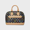 WGACA Louis Vuitton x Takashi Murakami Monogram Multicolore Alma PM - Black