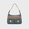 WGACA Louis Vuitton Denim Baggy PM - Blue
