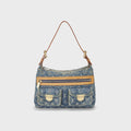 WGACA Louis Vuitton Denim Baggy Pm - Blue