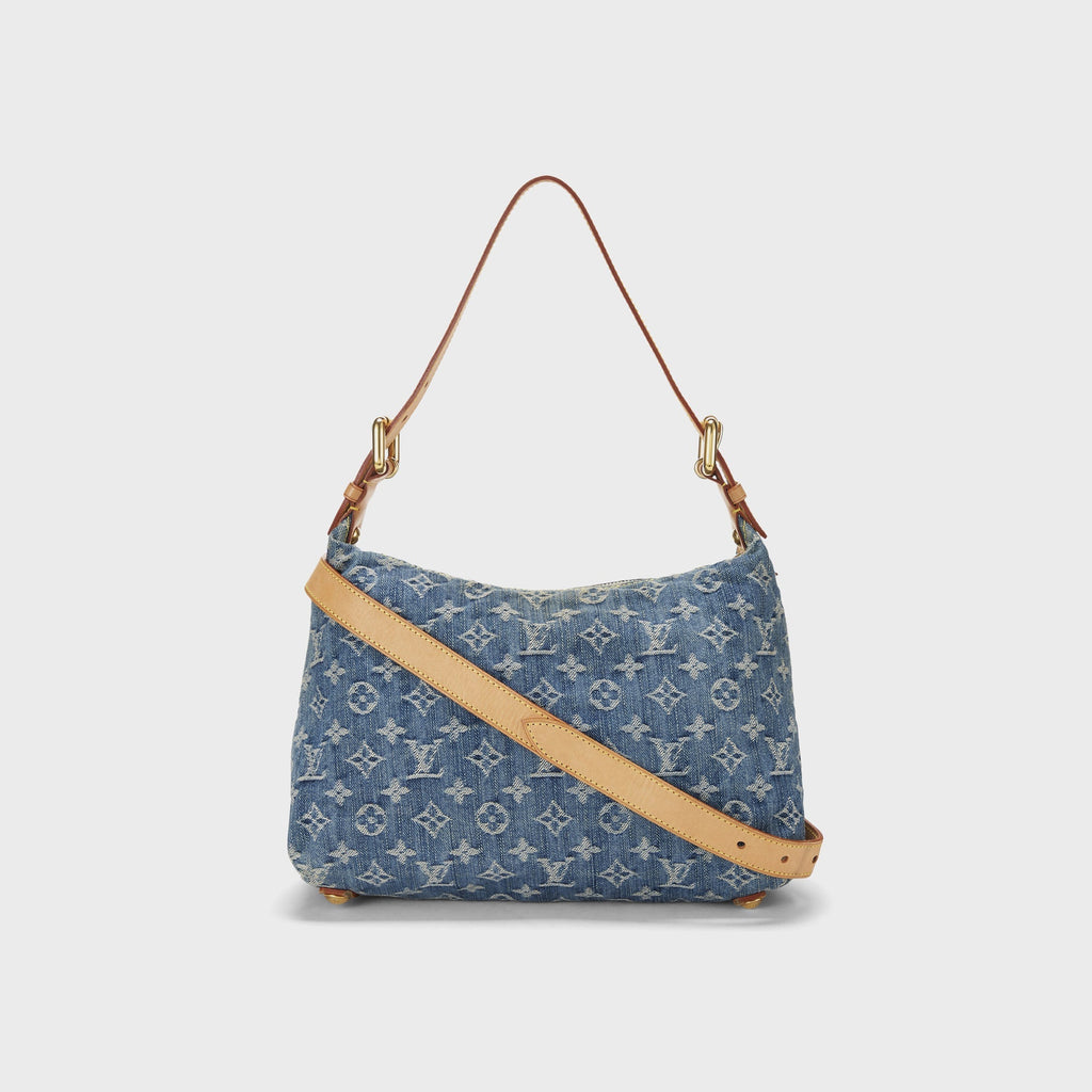 WGACA Louis Vuitton Denim Baggy Pm - Blue