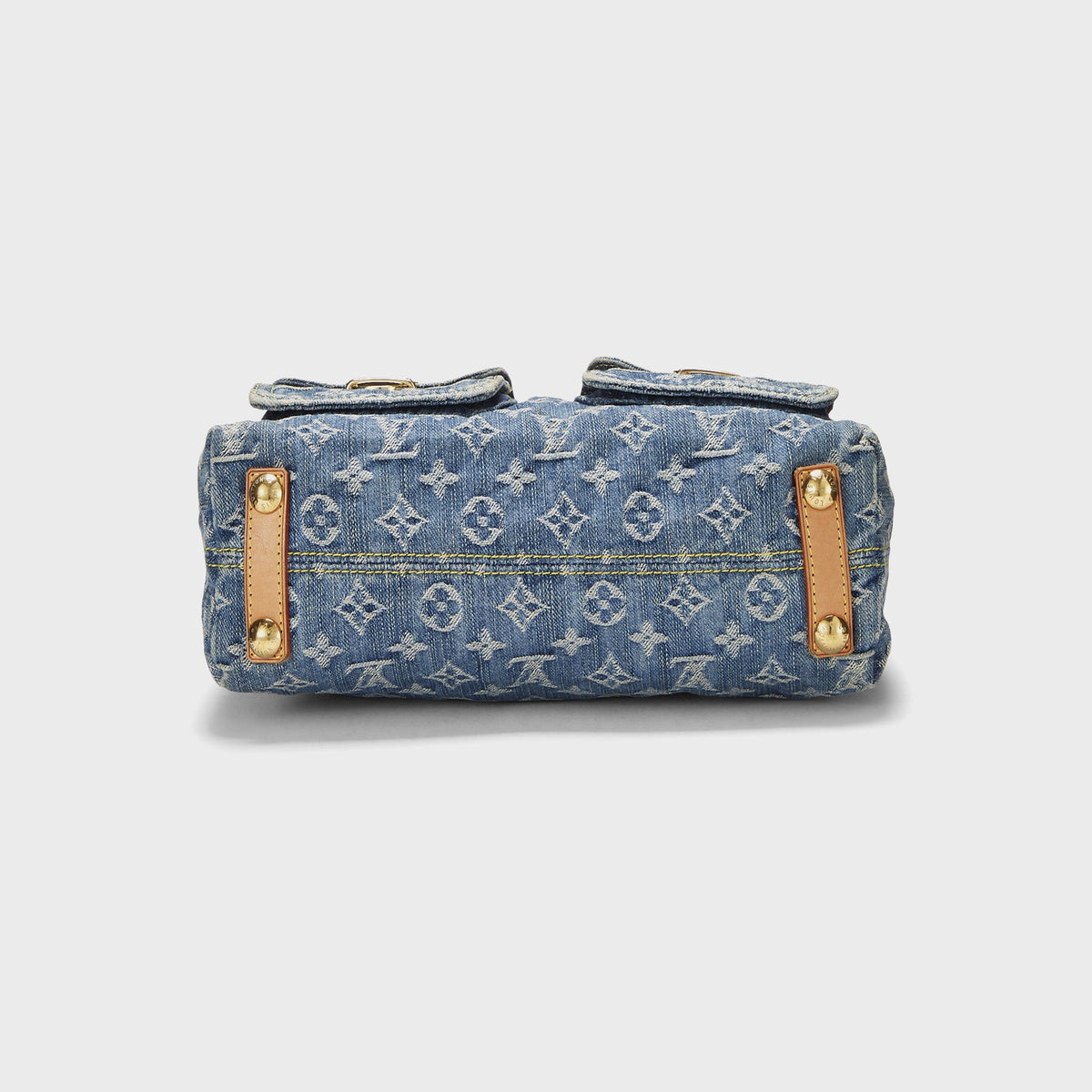 WGACA Louis Vuitton Denim Baggy Pm - Blue