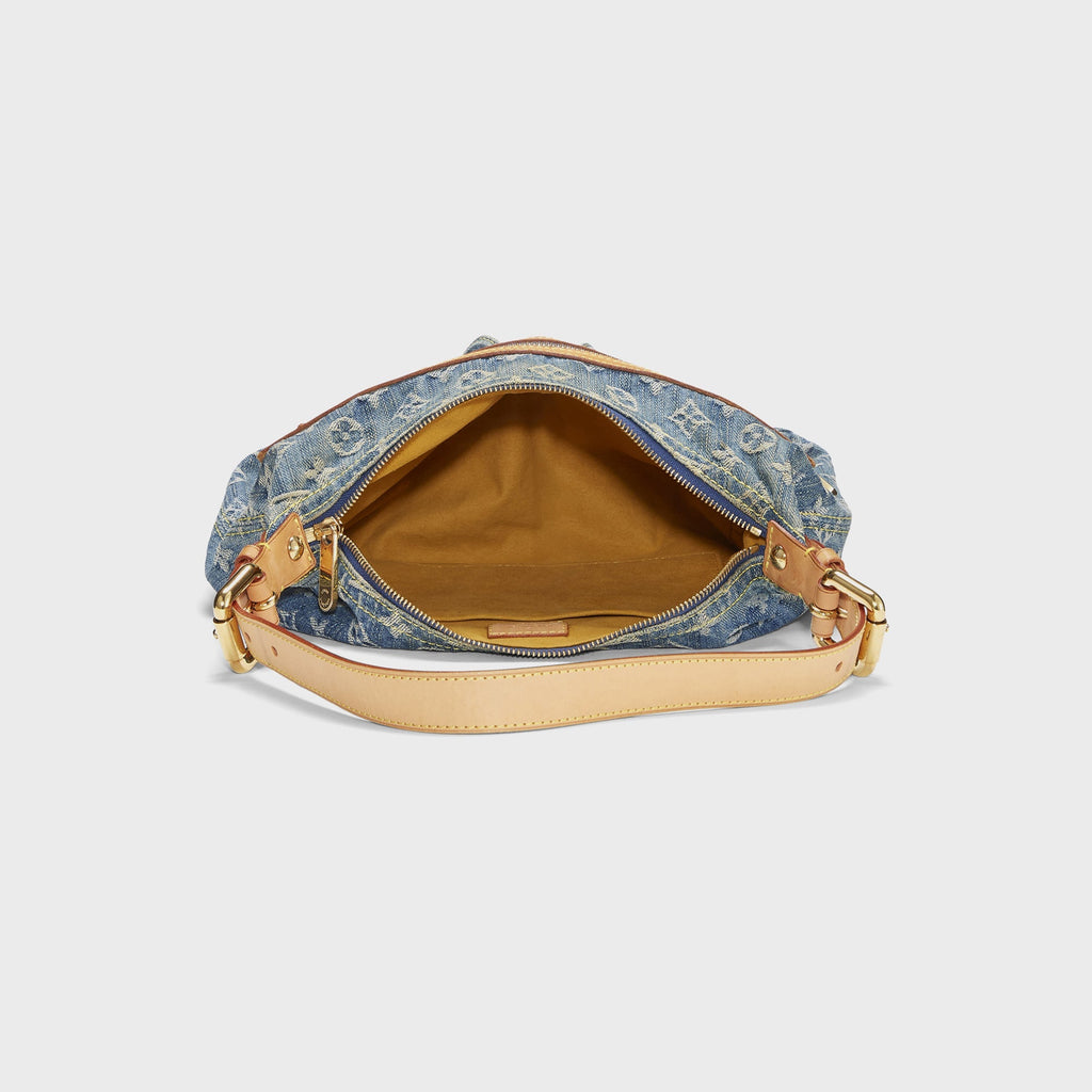 WGACA Louis Vuitton Denim Baggy Pm - Blue