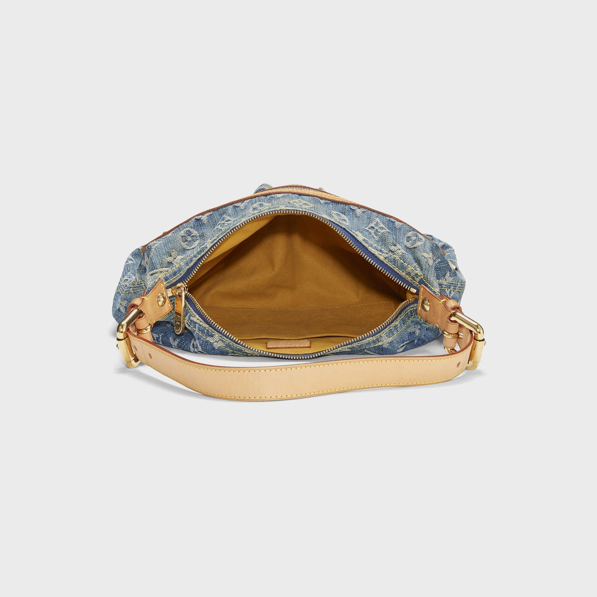WGACA Louis Vuitton Denim Baggy Pm - Blue