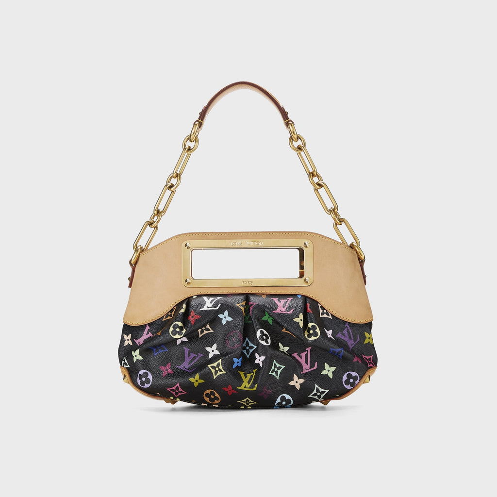 WGACA Louis Vuitton x Takashi Murakami Monogram Multicolore Judy PM- Black / Multi