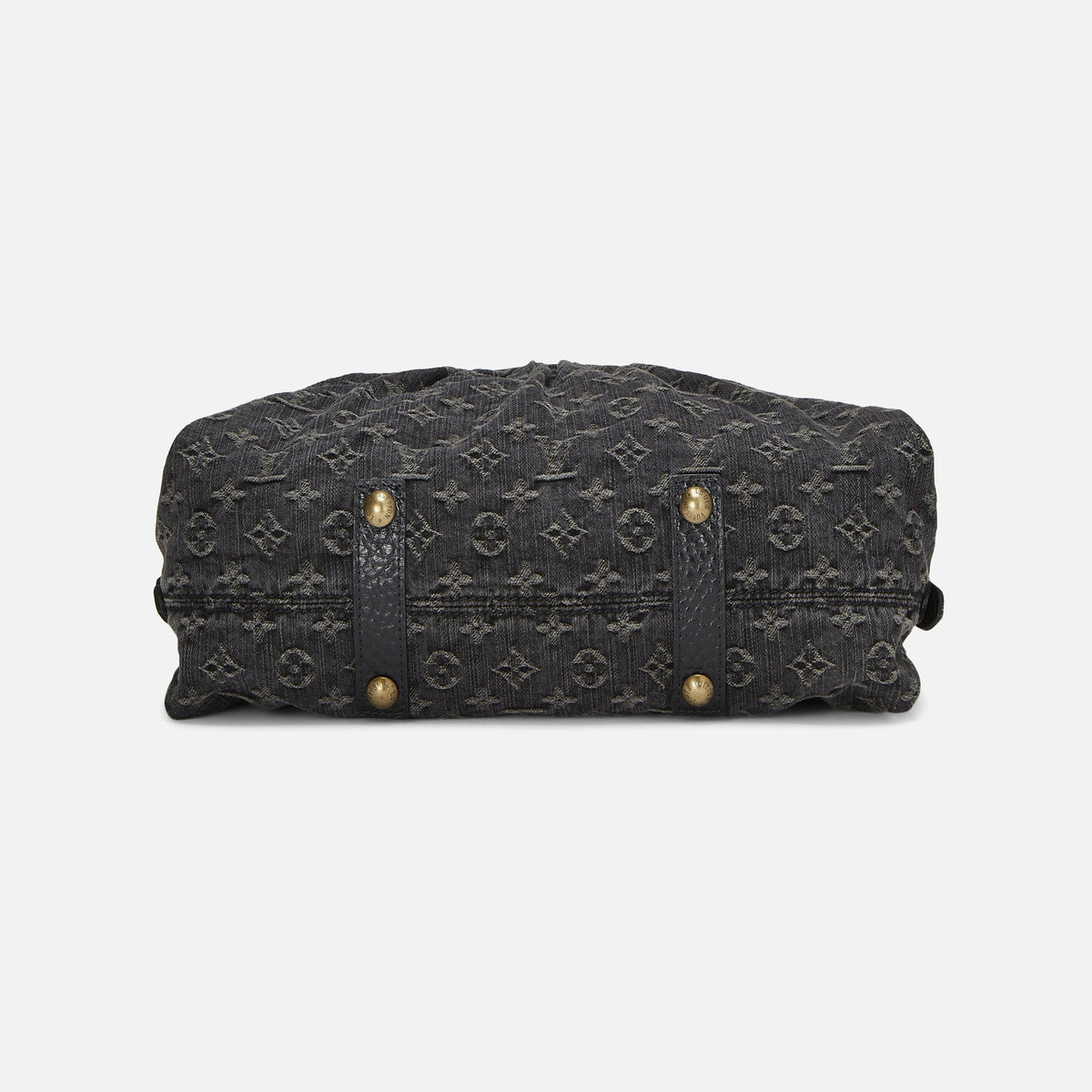 WGACA Louis Vuitton Denim Neocabby MM - Black