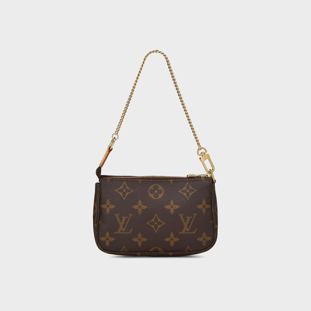 WGACA Louis Vuitton Monogram Canvas Pochette Accessoires - Brown