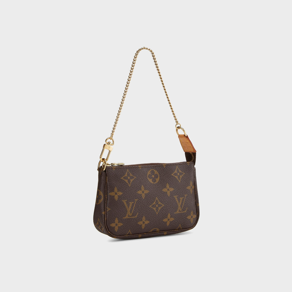 WGACA Louis Vuitton Monogram Canvas Pochette Accessoires - Brown