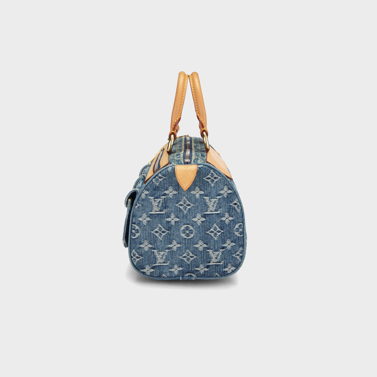 WGACA Louis Vuitton Denim Neo Speedy - Blue